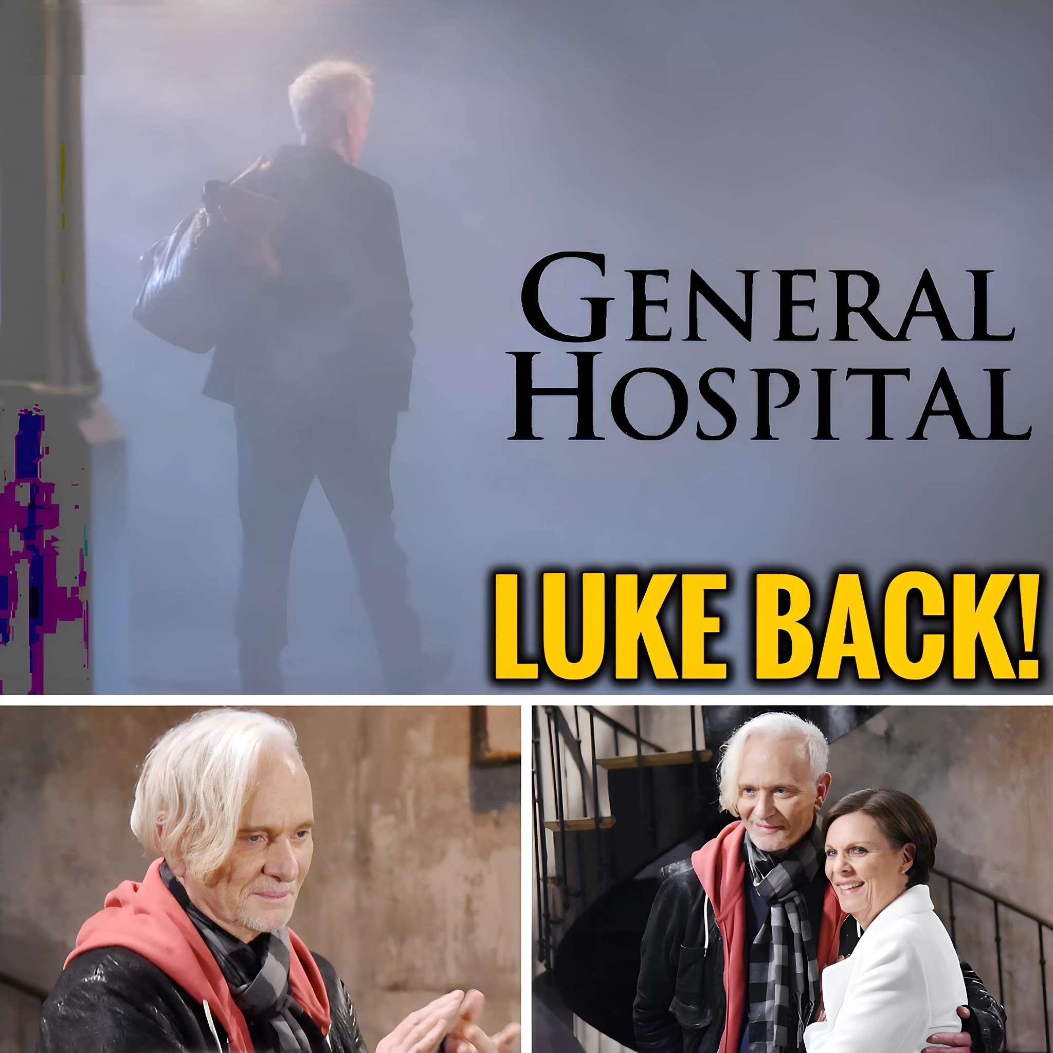 OMG The unbelievable truth about Luke’s return ABC General Hospital